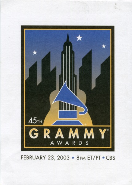45th Grammy Awards RSVP 2